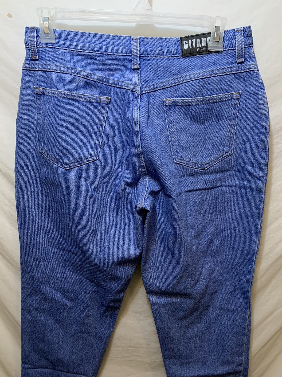 Vintage Gitano Mom Jeans Size 16 Petite High Rise Medium Wash Denim 31×29