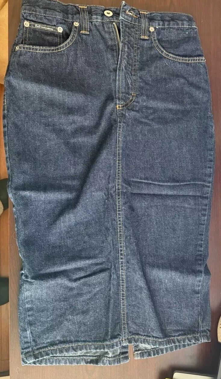 Vintage Dolce And Gabbana Jean Skirt