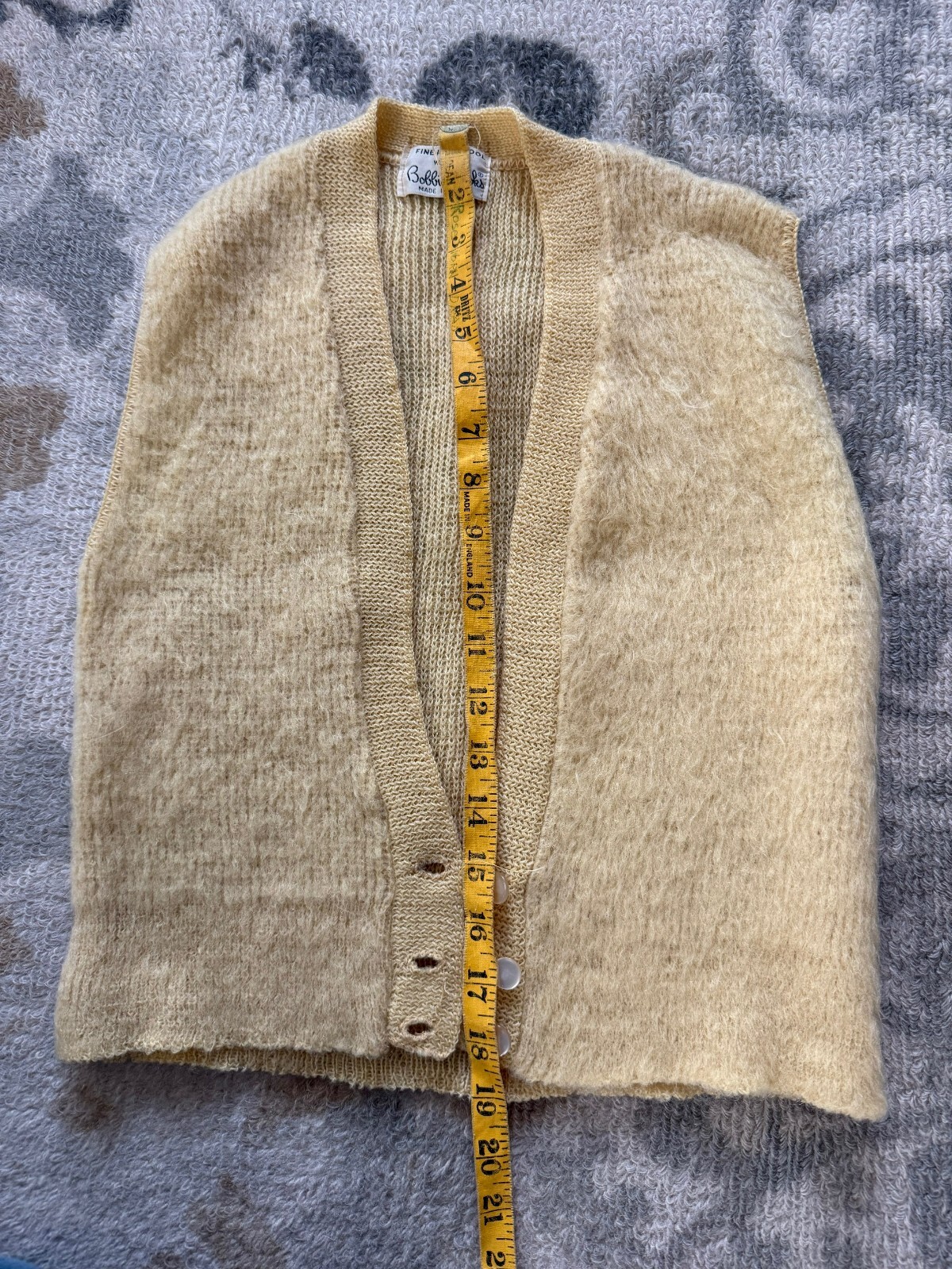 Vintage Bobbie Brooks 100% Fine Wool Sweater WPL 8231 Made in USA