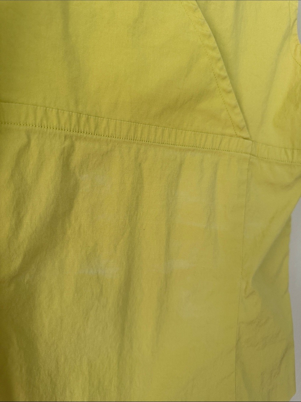 Vintage Talbots Collection Sleeveless open back Lime Button-Front Women&rsquo;s Top 8