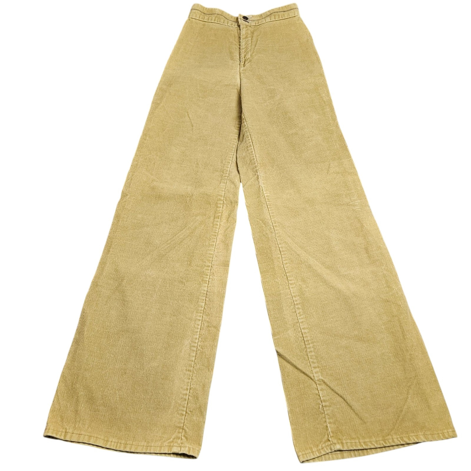 Vintage 70’s Levis Flared Corduroy Pants Womens Size 5 Measures 23×32