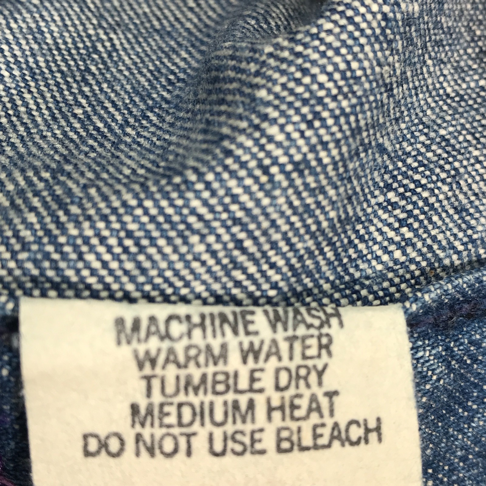 Vintage 70s BellBottom Jeans Women 5/6 LandLubber Button Snap Cotton Made In USA