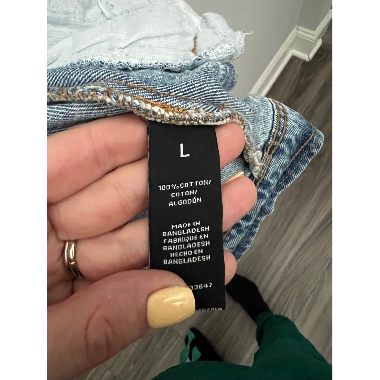 Celebrity Pink Washed Denim Jacket in Light Blue