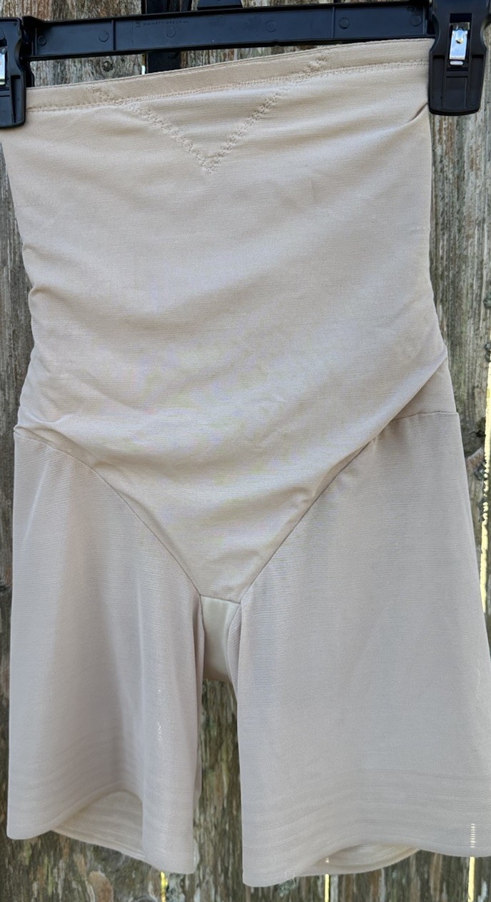 Miraclesuit HIGH WAIST Girdle Shaper Smooth Beige Nylon/Spandex 2789 Size M