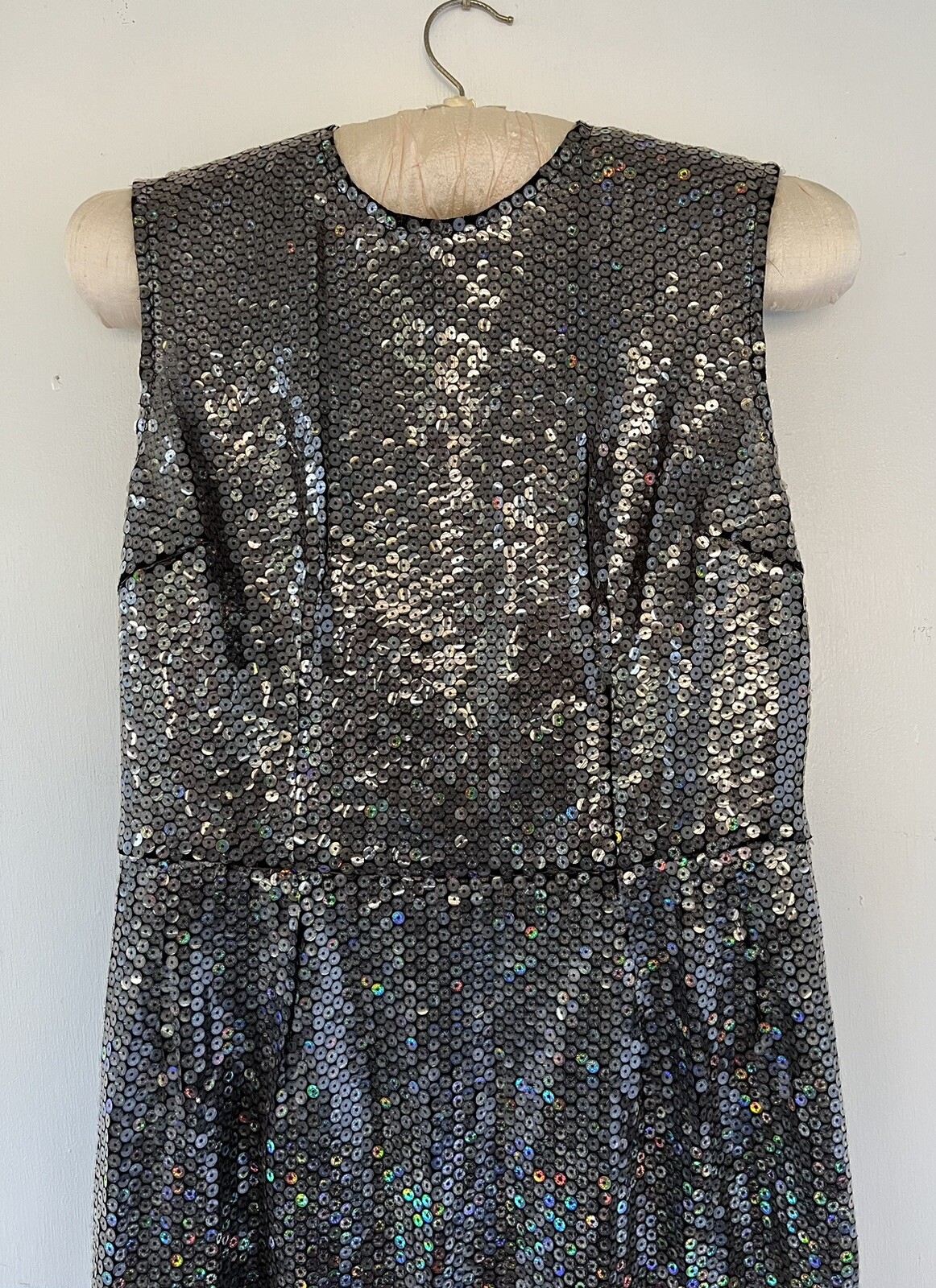 Comme Des Garcons 1999 A/W Runway Sequin Sheath Cocktail Evening Dress