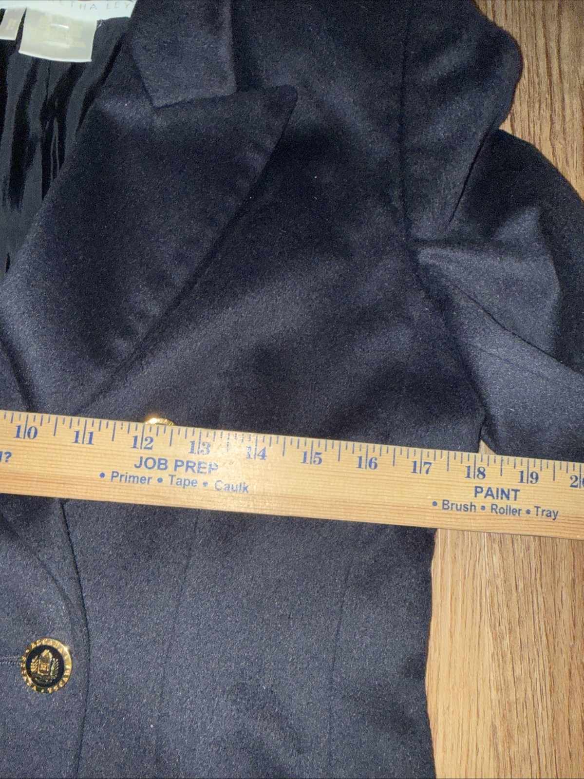 Escada Margaretha Ley Angora Wool Double Breasted Blazer Jacket Old Money Look