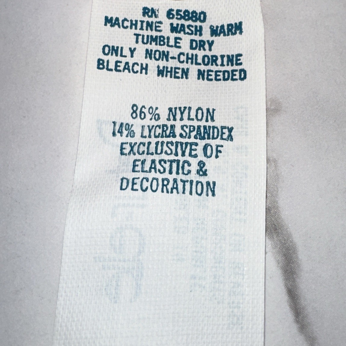 Vtg NWT Naturelle Nylon Light Control Brief Size Large White NOS Woolworth