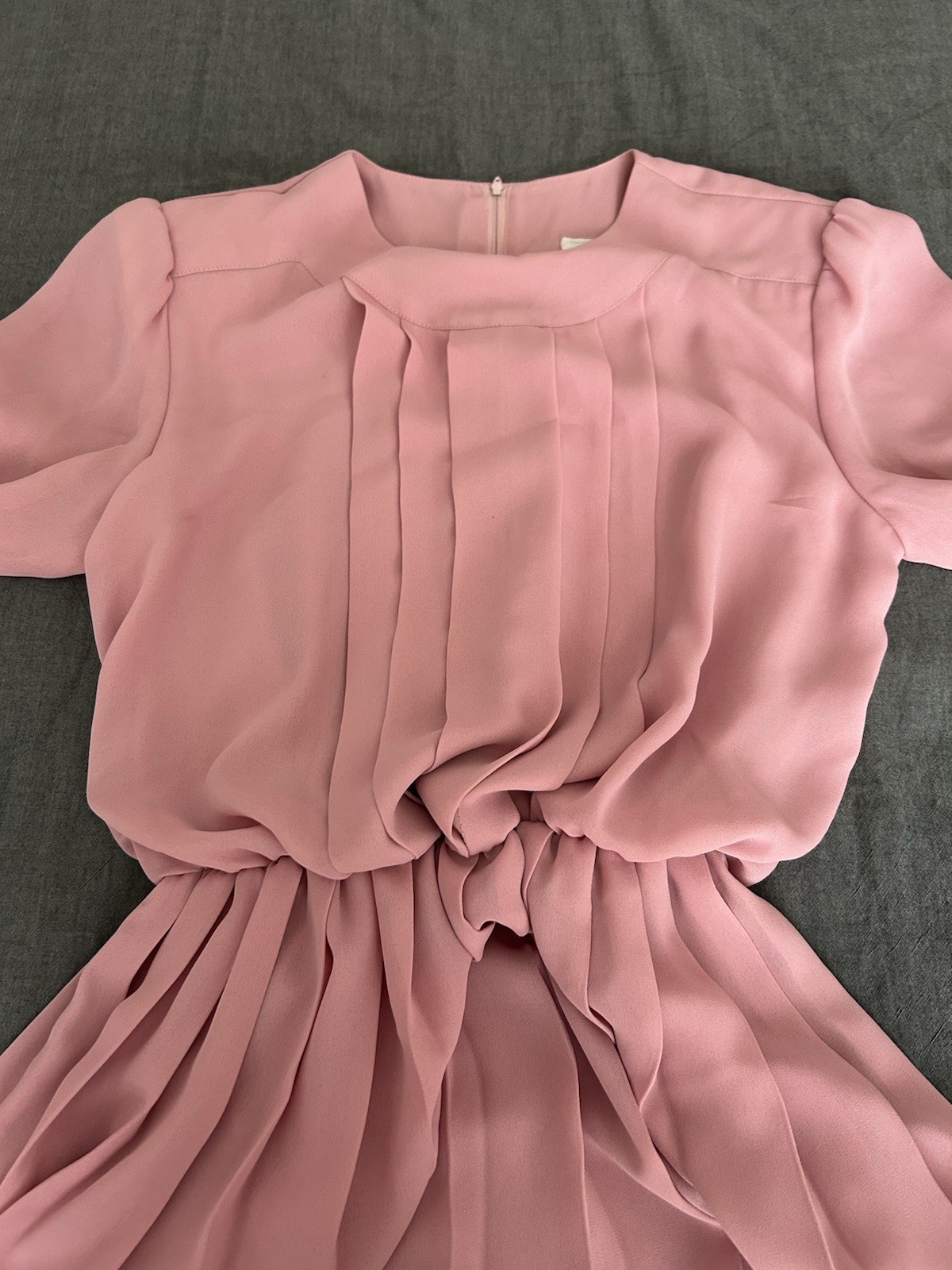 Dress Vintage Pleated