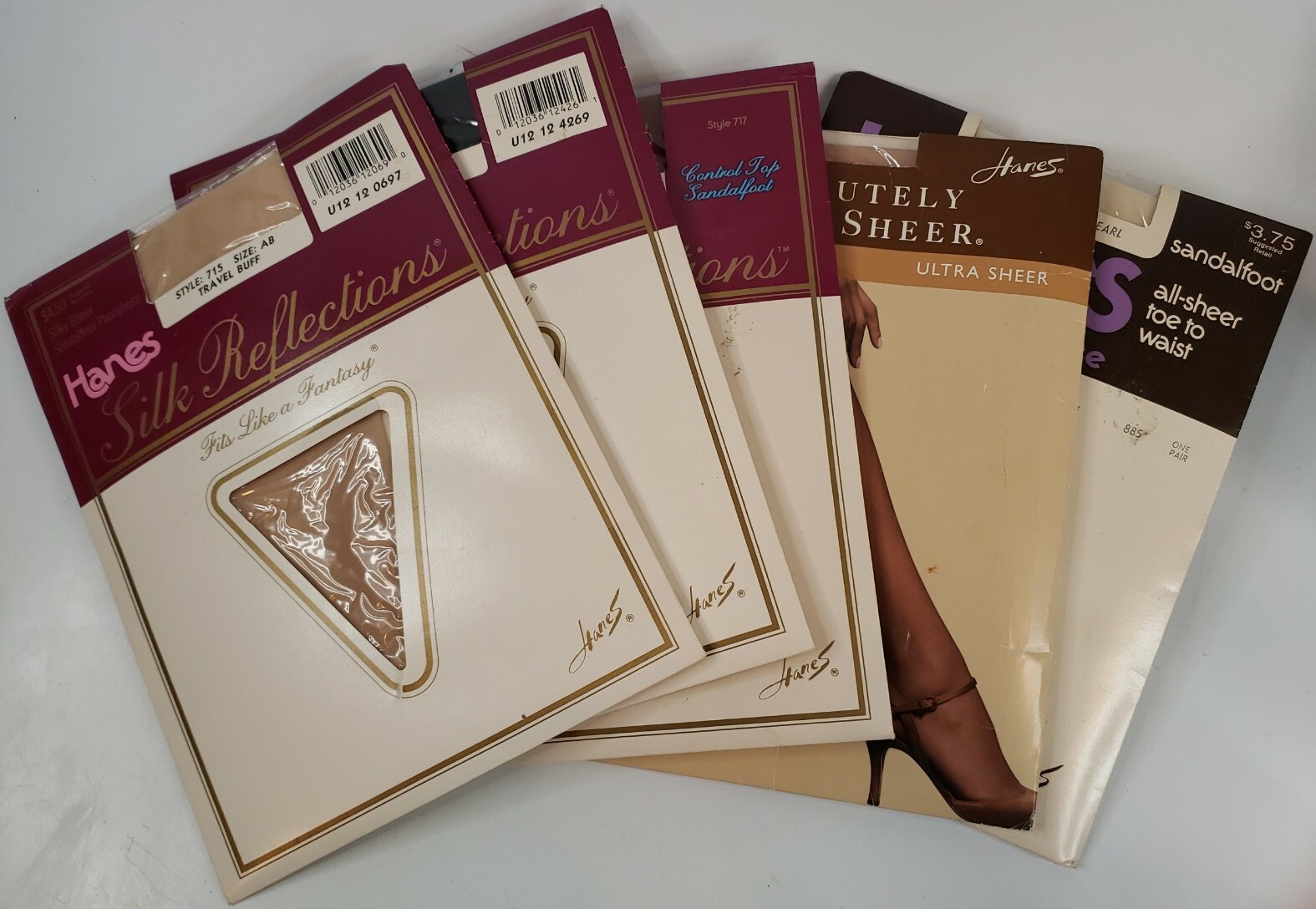 Vintage Pantyhose (Size A / AB) ￼- 5 Units