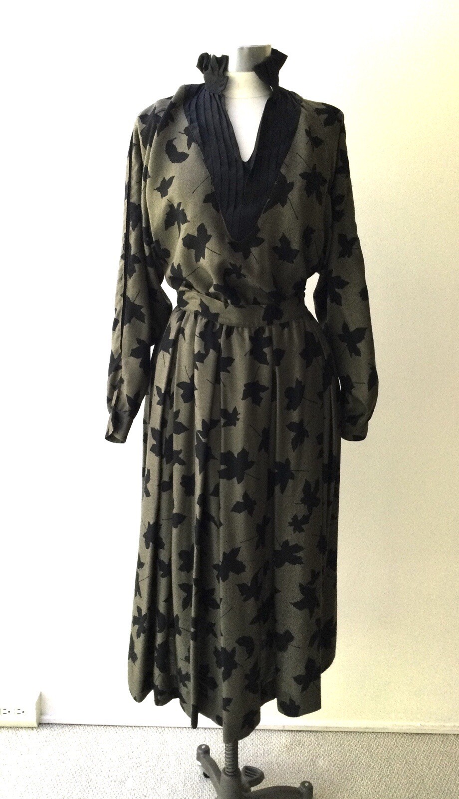 Vintage 1970&rsquo;s Gucci Wool Challis Dirndl and Peasant Top