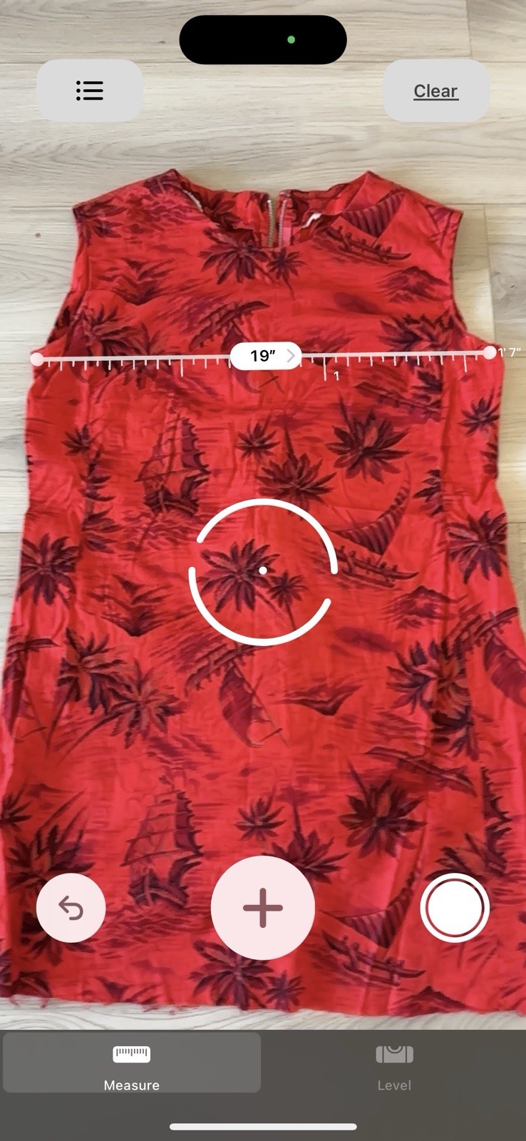 Vtg 60s 70s Hawaiian Barkcloth Shift Dress Red Tropical Sailboat Mini Medium