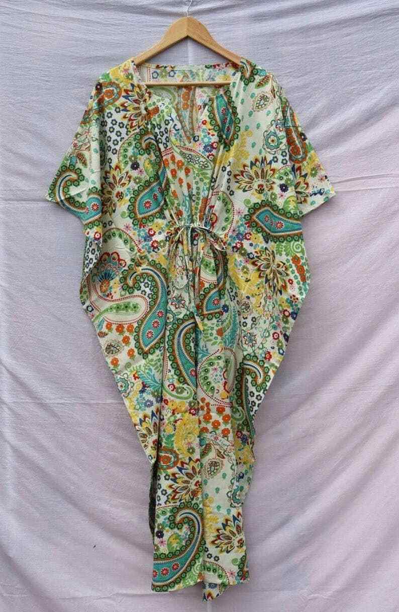 women&rsquo;s kaftan dresses tunics nightgown loungewear plus size style beachwear