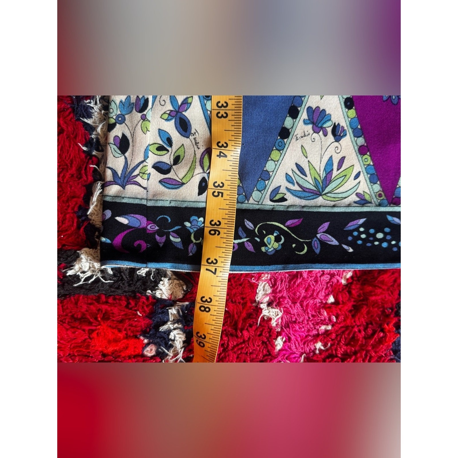 60s Vintage Stretch Silk Pucci Mini Dress Sz M