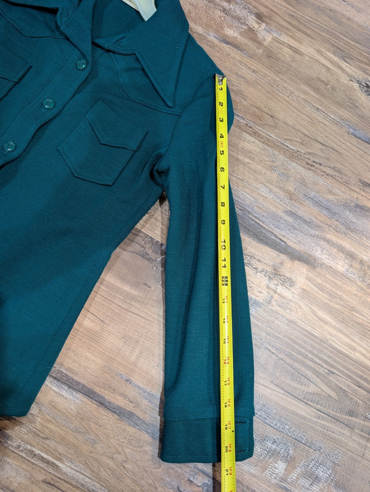 Bronson Of California 70s 80s Womens Small Forest Green Jacket VTG