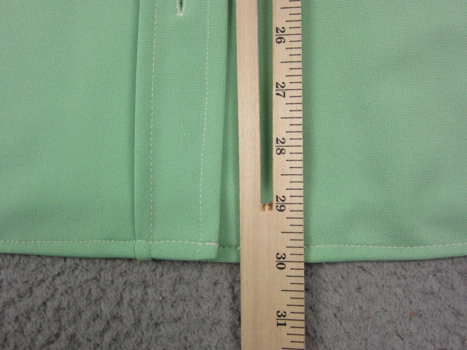Vintage Disco Shirt Pants Set Womens 13/14 Green MOD Leisure 60s 70s Pantasticks
