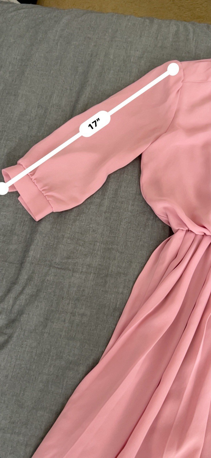 Dress Vintage Pleated