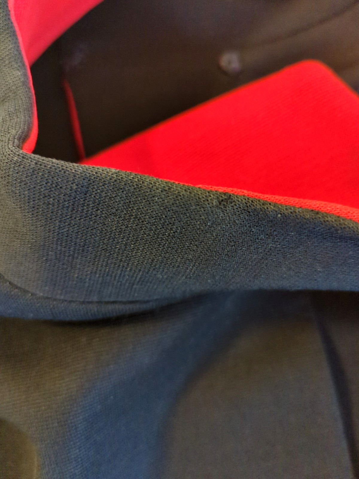 Vtg Alfred Werber Cape S Black Wool Red Attached Scarf High Fashion 1960&rsquo;s Chic