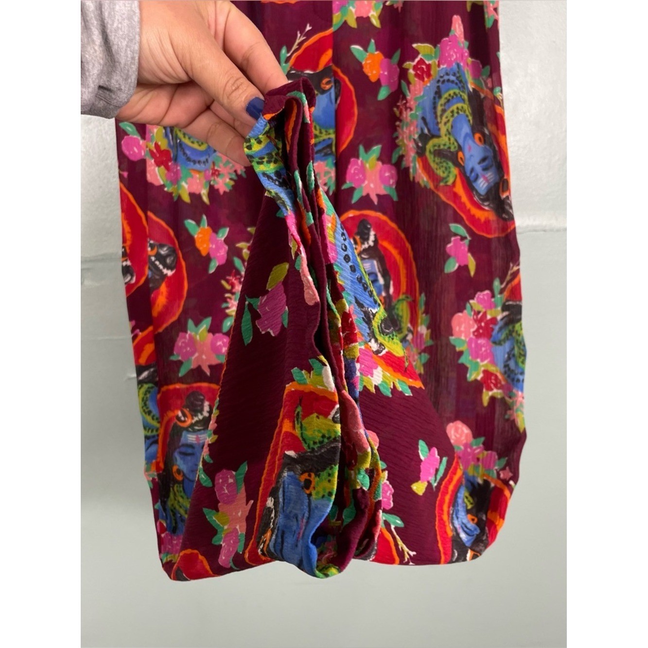 Vintage Emanuel Ungaro Parallele Paris Gauzy Goddess Pants Vest Set Two Piece