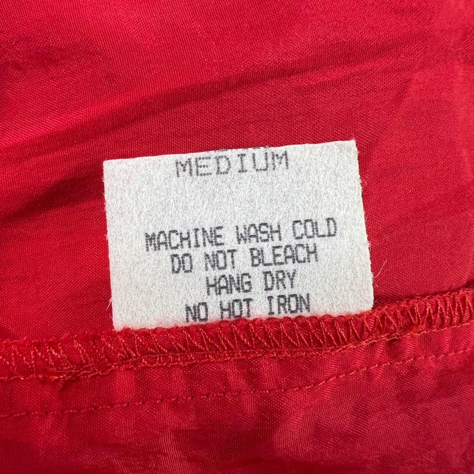 Guess Sport Track Pants Junior Medium Red Nylon Vintage 90s Windbreaker NWT