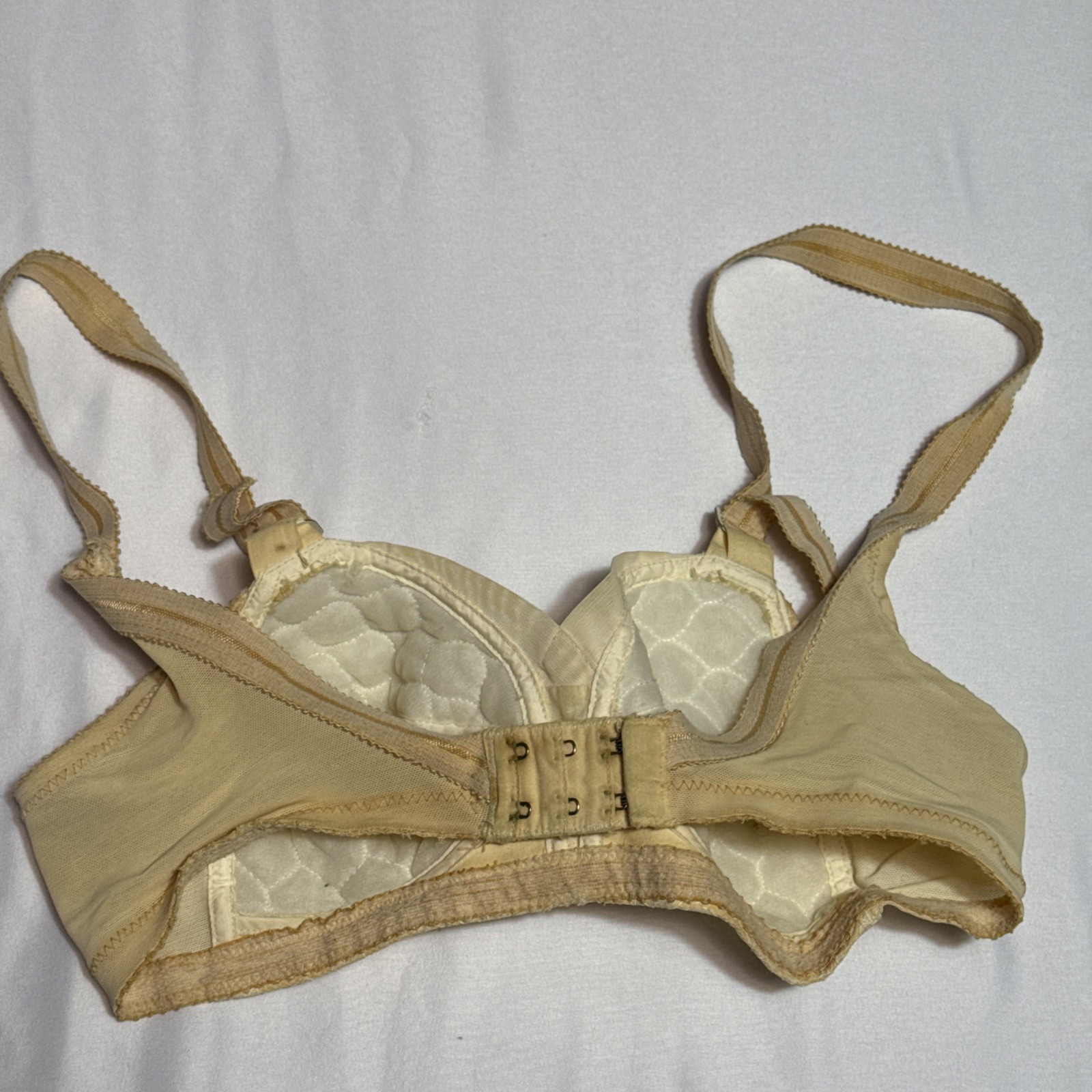 1950’s-1960’s SEARS Bra 32 B Lingerie Hook Back Lace Rockabilly Punk Goth READ