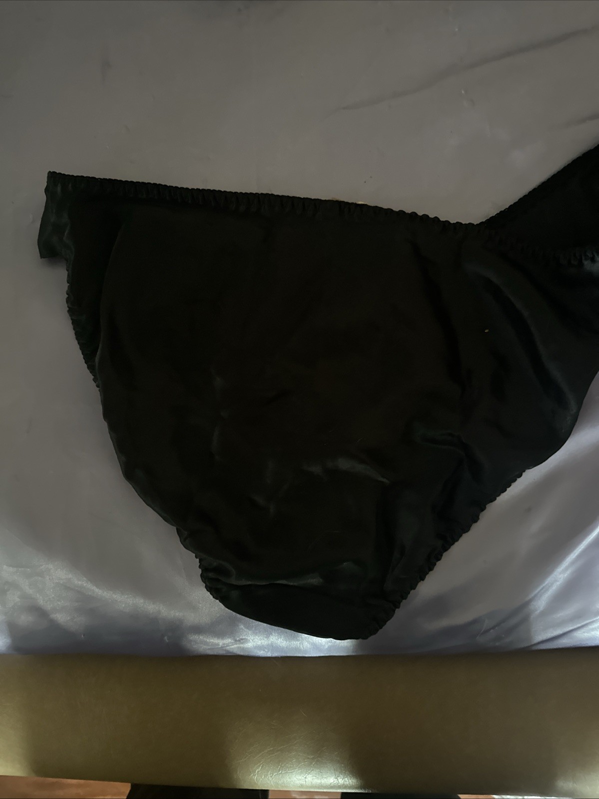 Vintage Satin Flutter Panties Size L/7