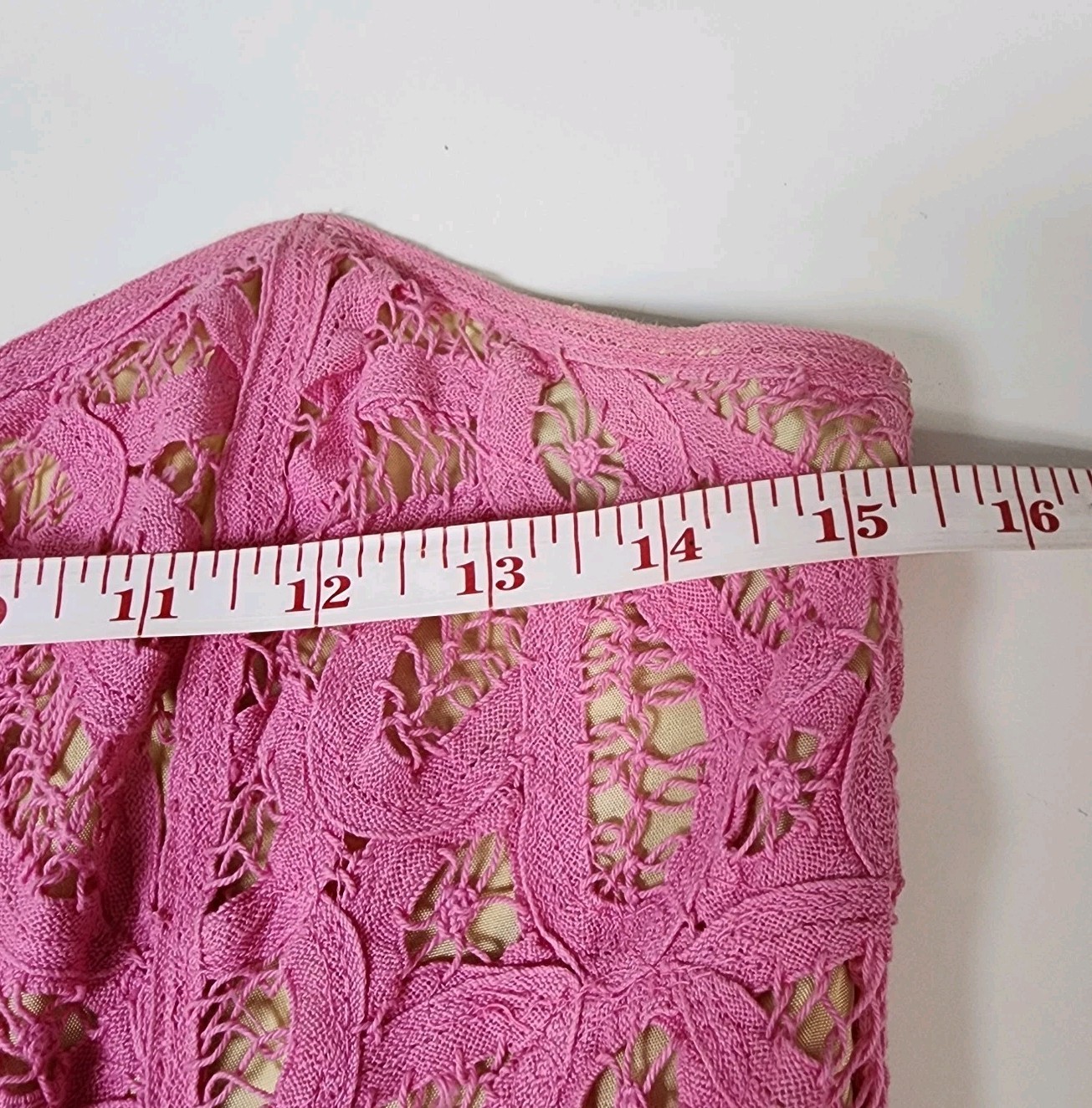 Betsey Johnson Bubblegum Pink Strapless Lace Dress Women&rsquo;s XS Y2K Garden Party