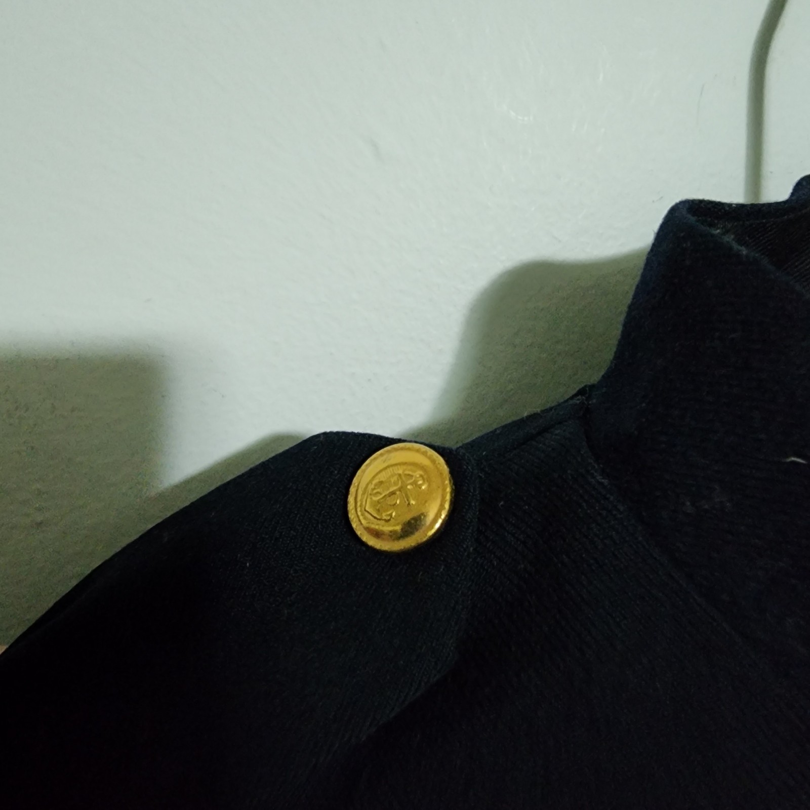 Vtg Cadet Tunic Jacket Globe Clothing Montreal Wool High Collar Antique