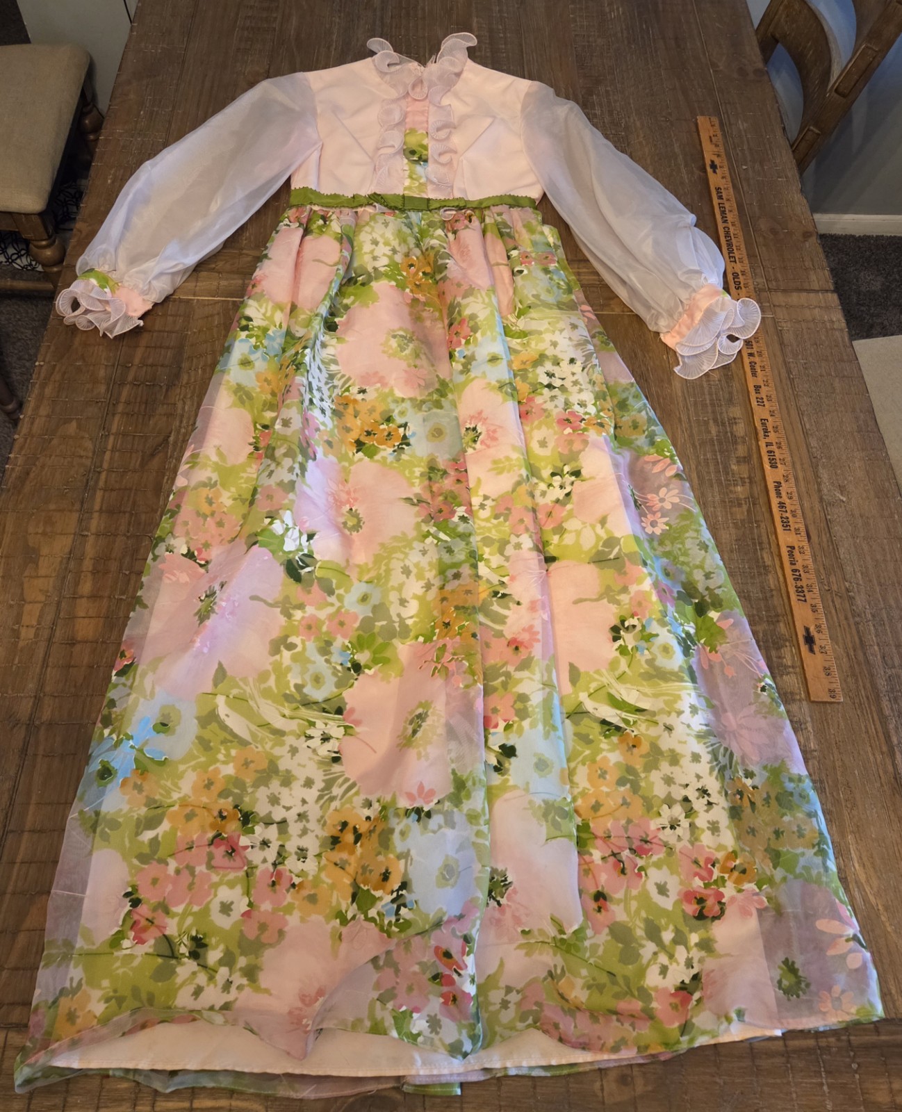 Sylvia Ann Union Made Vintage Hippie Dress