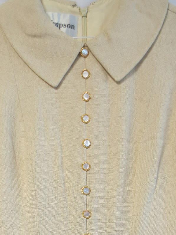 Vintage Adelle Simpson Shift Dress – No Size Tag – Small / 6?