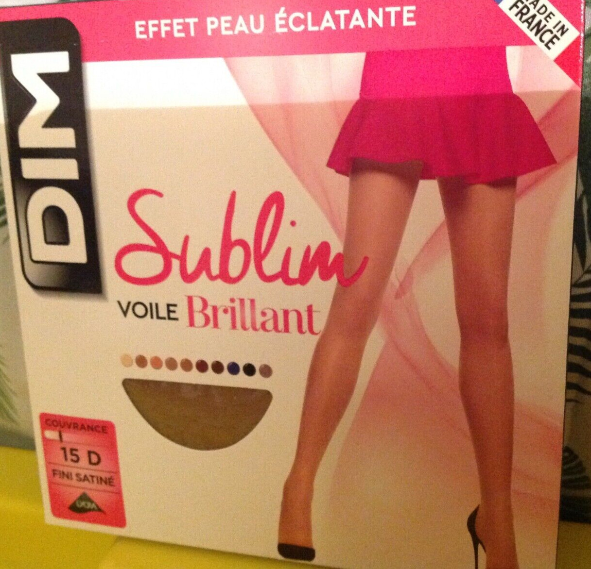 Vintage Pantyhose Dim Sublim Color Gazelle Size 1 BQUE1