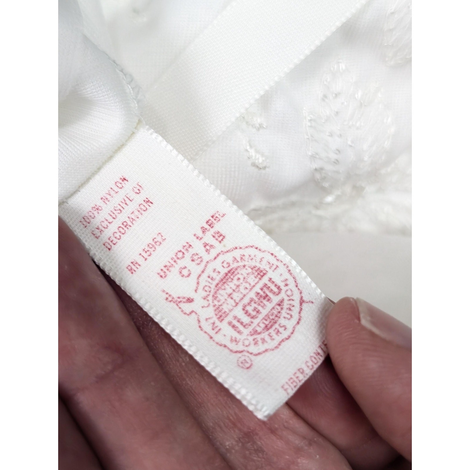 Two Unworn Vintage Slips in Original Box Snowdon Size 34 Small White Nylon Lace