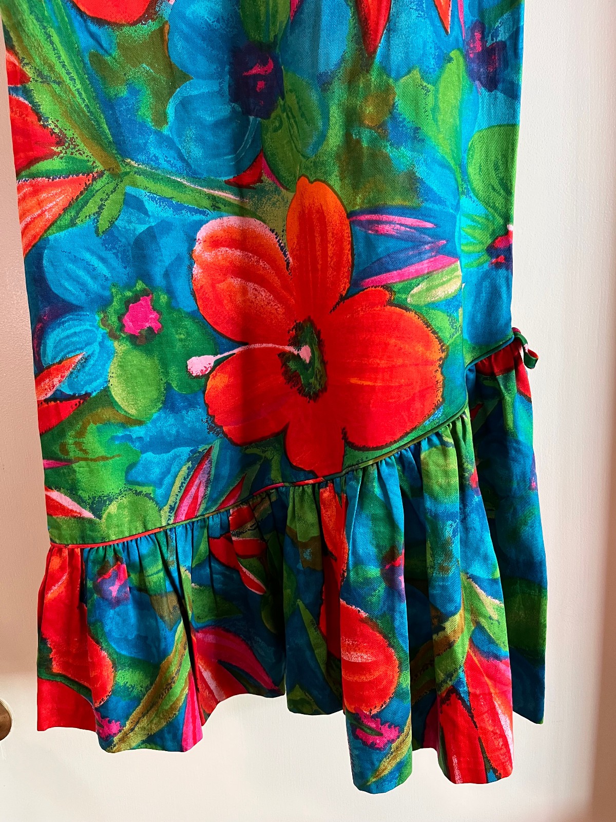 Vintage 1960s Rhapsody by Glazier mid-century retro mod Sleeveless Dress Small