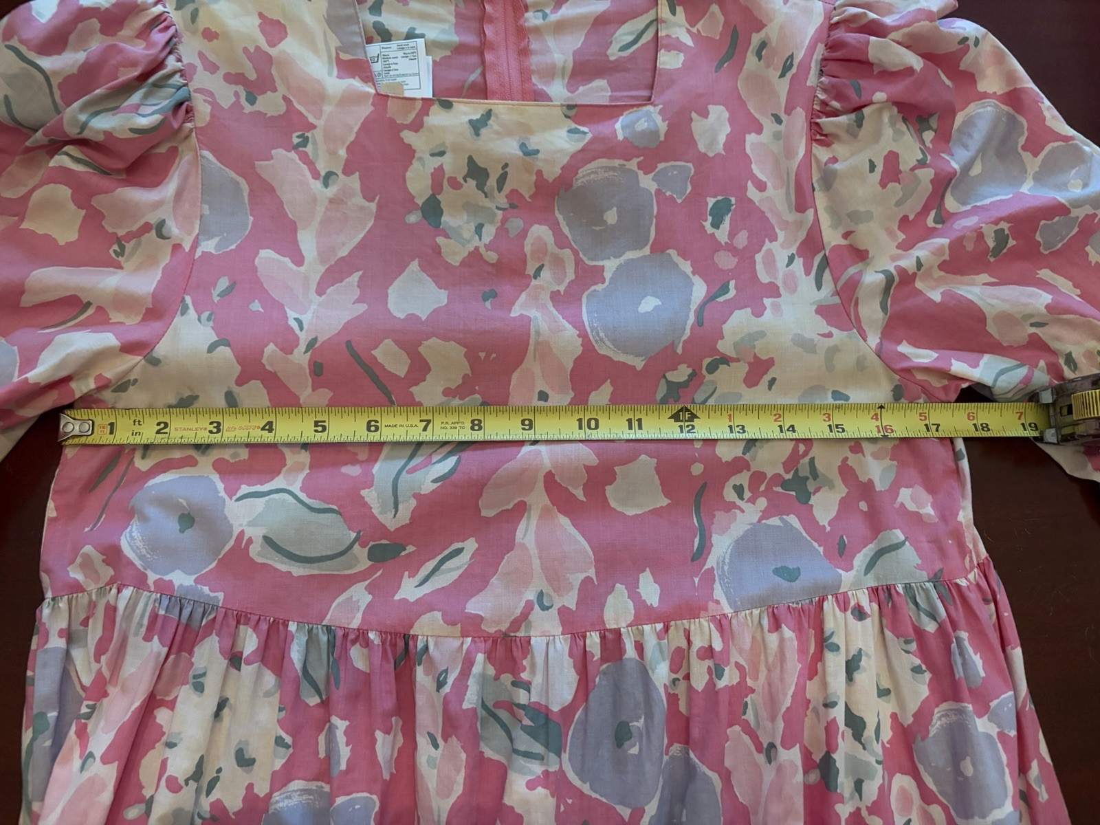 80s Pink Laura Ashley Maxi Rare Print