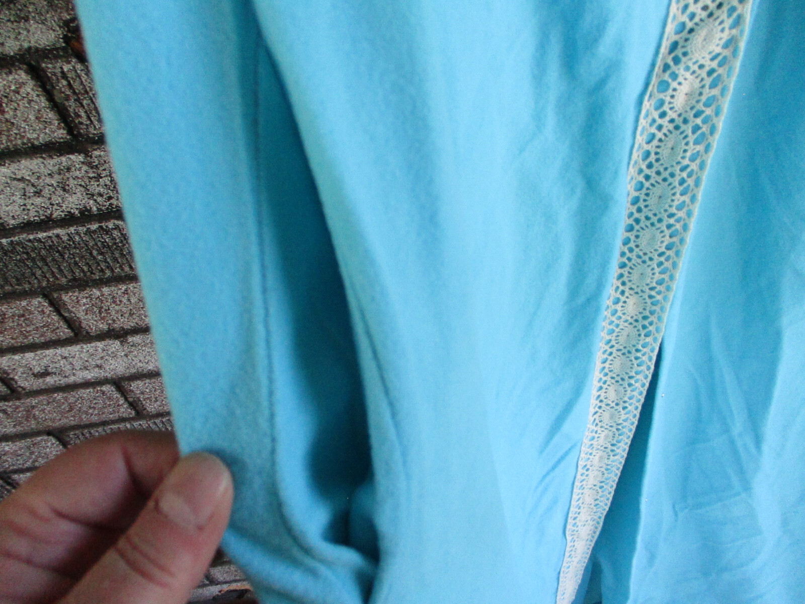 Women&rsquo;s Powder Blue Arnel Triacetate Nylon Snap Front Robe Long Size 18 Vintage