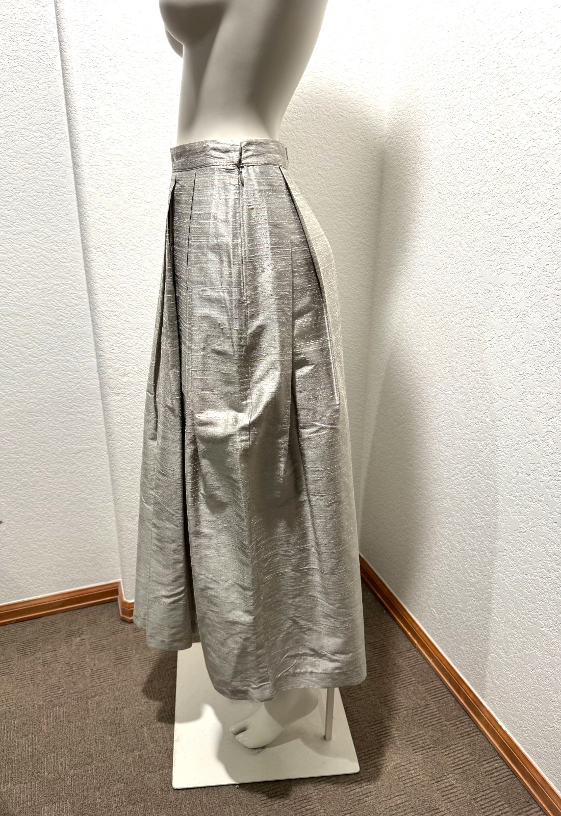 Vintage Romantic Beaded Ivory Blouse Skirt Set Watters Watters Bridal Top Sz 2/4