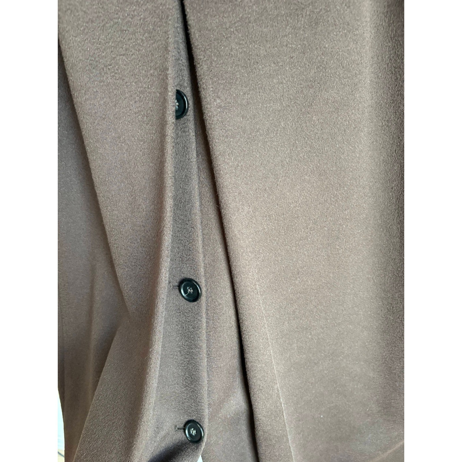Vintage Max Mara Alpaca Wool Belted City Overcoat Old Money Quiet Luxury Preppy