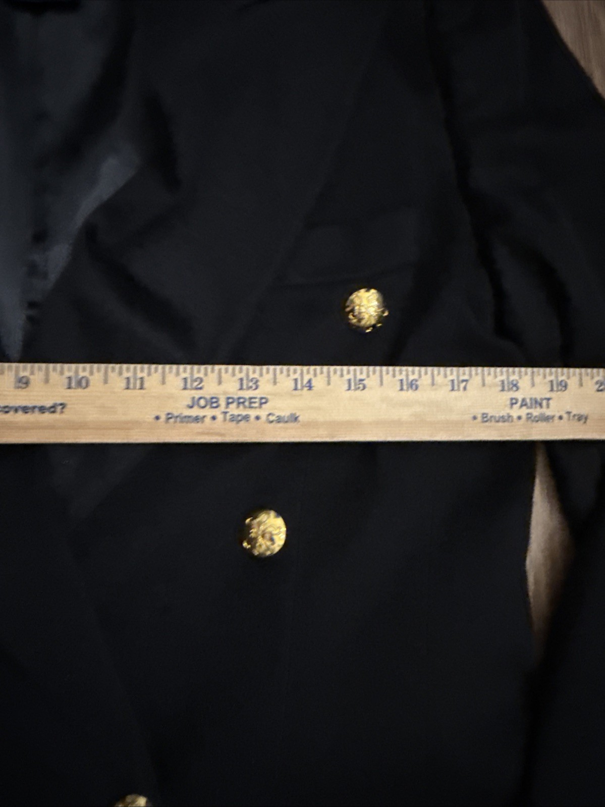 Escada Margaretha Ley Cashmere Double Breasted Blazer Jacket Women&rsquo;s 38&Prime; Chest