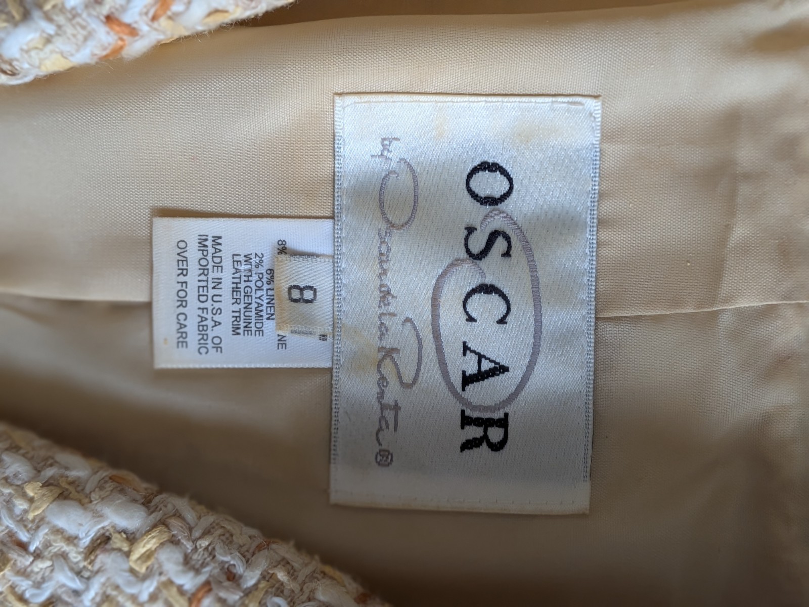 COMING SOON Vintage Oscar De La Renta Skirt Suit