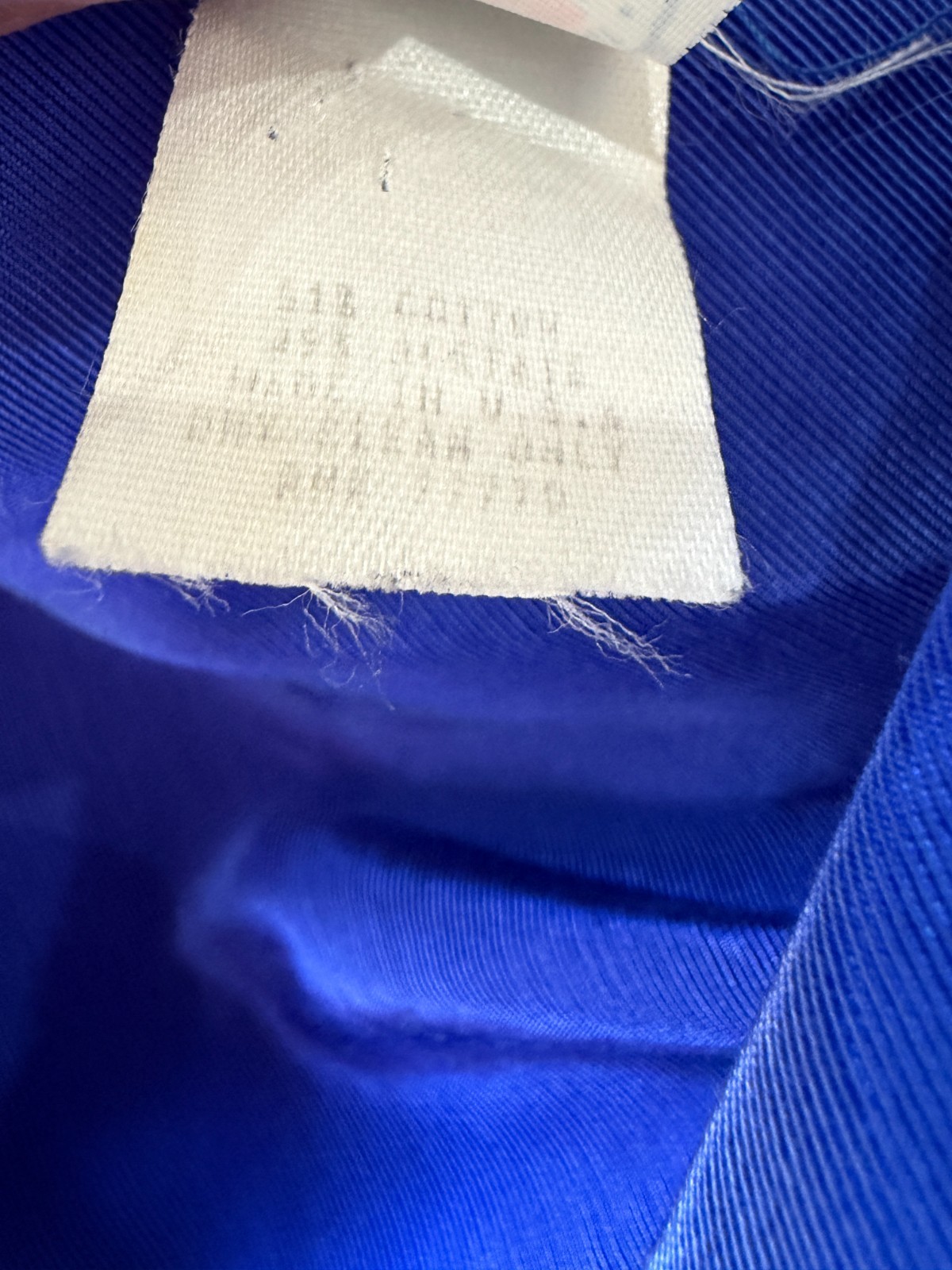 Kathryn Conover New York Vintage 1980&rsquo;s ILGWU tag blue formal tea length dress