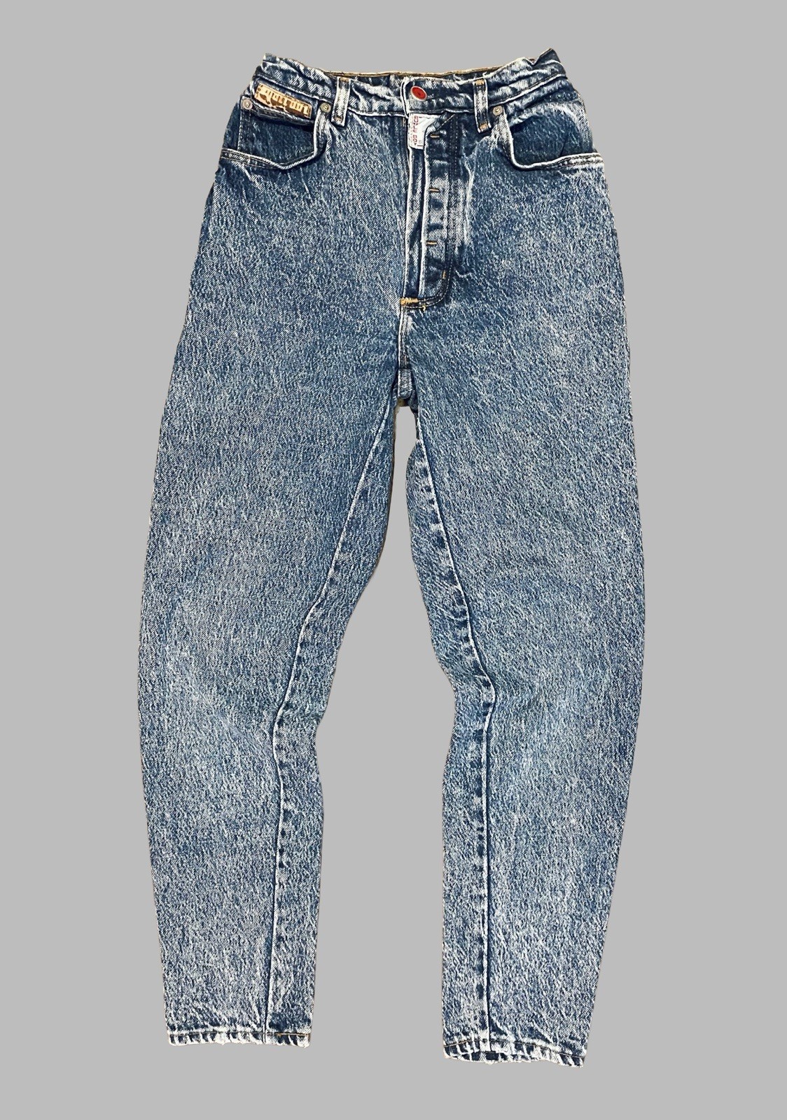 Vintage Retro 80’s “Bugle Boy” Medium Acid Wash High-Rise Denim Jeans