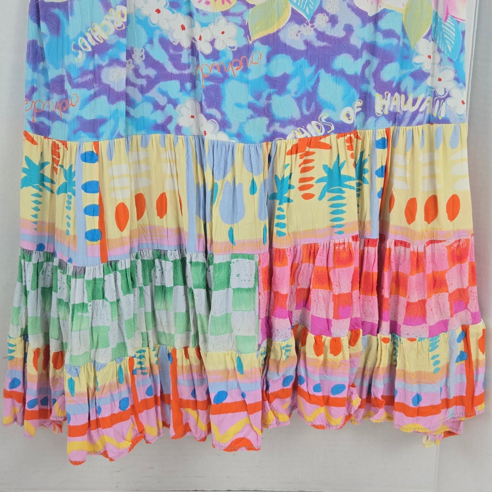 Jams World Orchids of Hawaii Hattie Mini Dress Women&rsquo;s XL MINT CONDITION