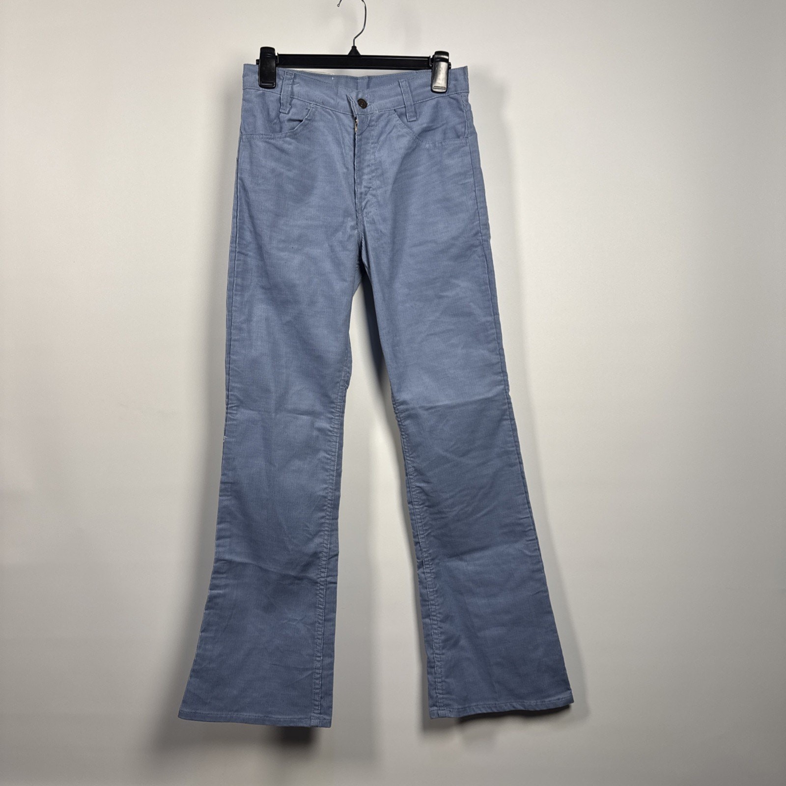 Deadstock NWT Vintage 1970&rsquo;s Levi&rsquo;s 746 Blue Corduroy Bell Bottoms 29×31