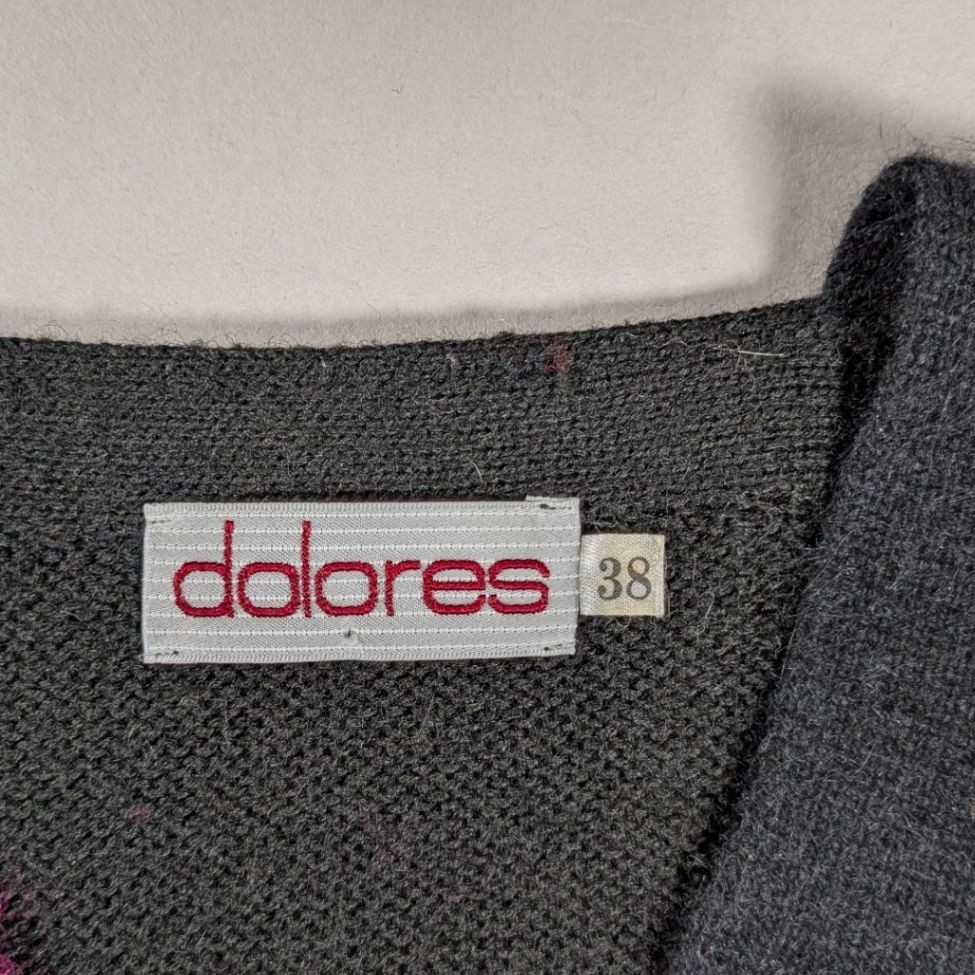 Dolores Pullover Jumper — Wool Blend — Black — Size 38