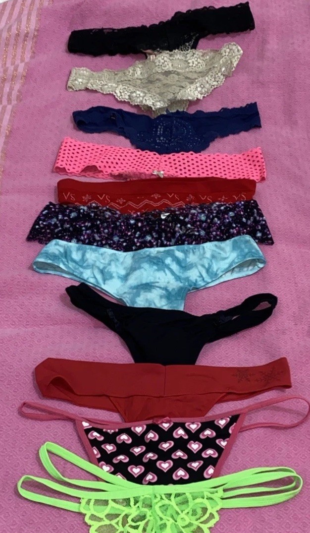 Vintage lote 11PINK Victoria&rsquo;s Secret Panties #528
