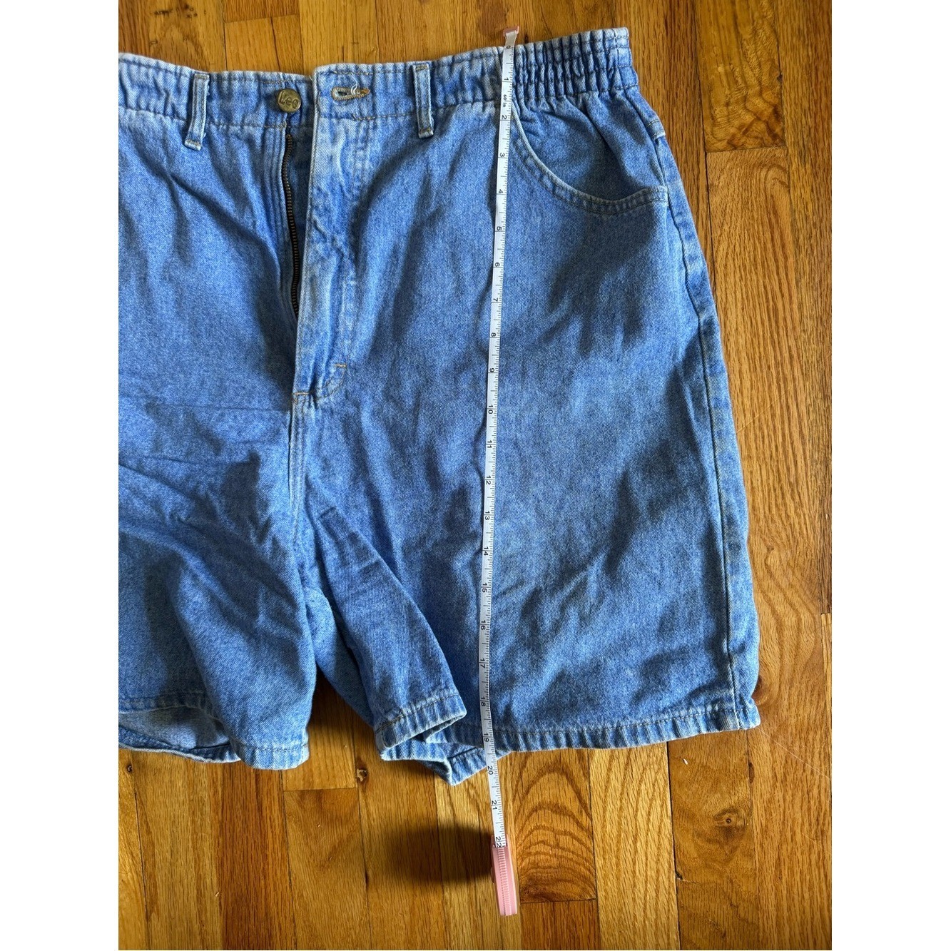 Vintage 90s Lee High Waisted Mom Jeans Shorts Made in USA