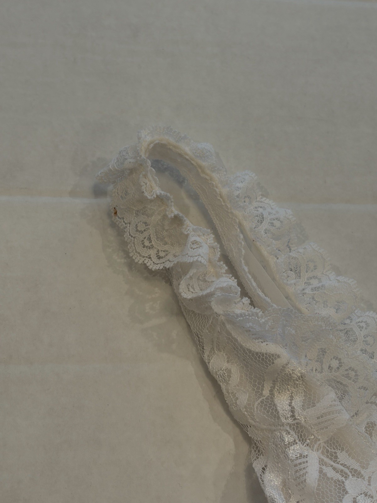 Vintage Tosca Lingerie Ivory Lace Camisole Coquette Cottagecore Bridal Sheer L