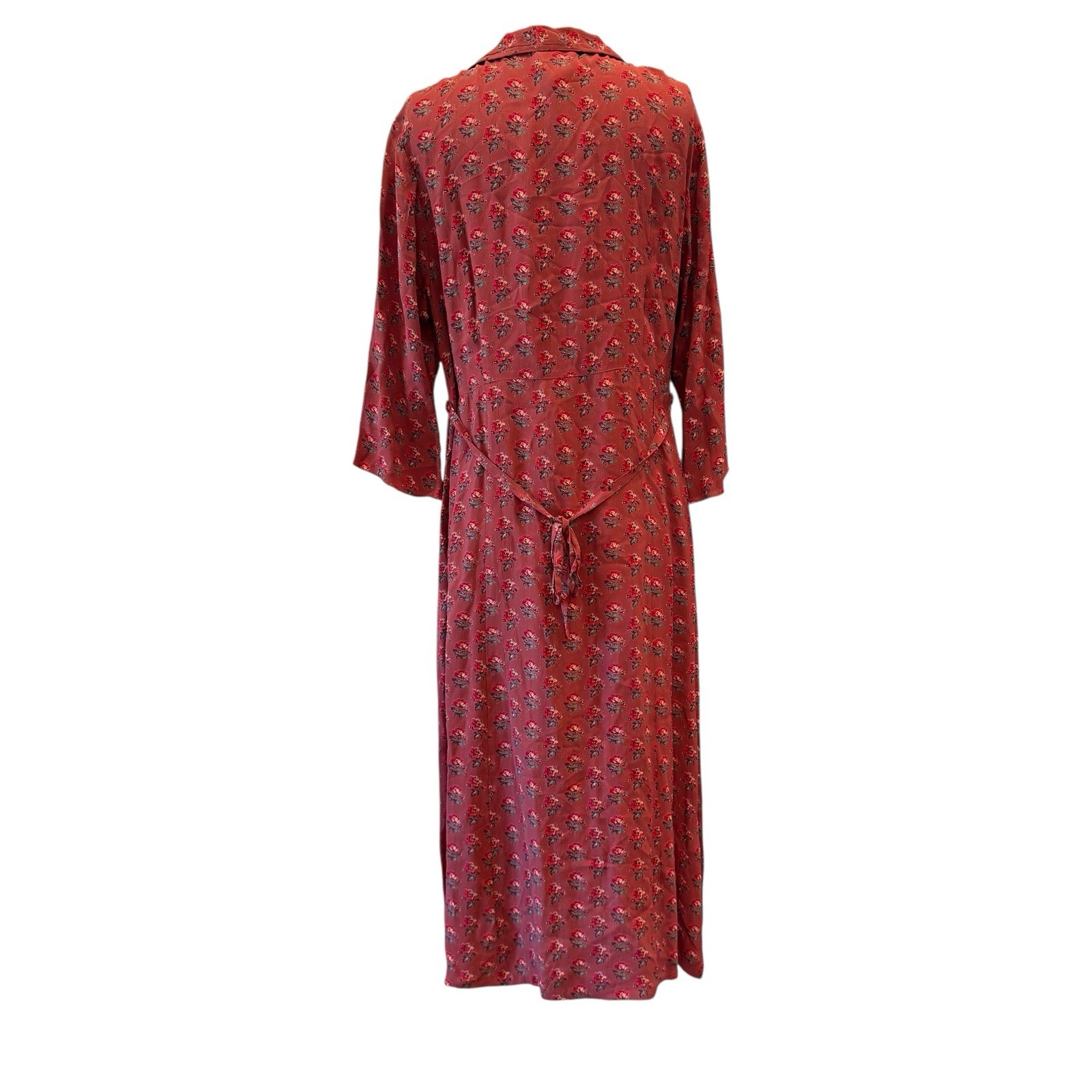 April Cornell Vintage 90s Cottagecore Dress Sz L Pre Owned