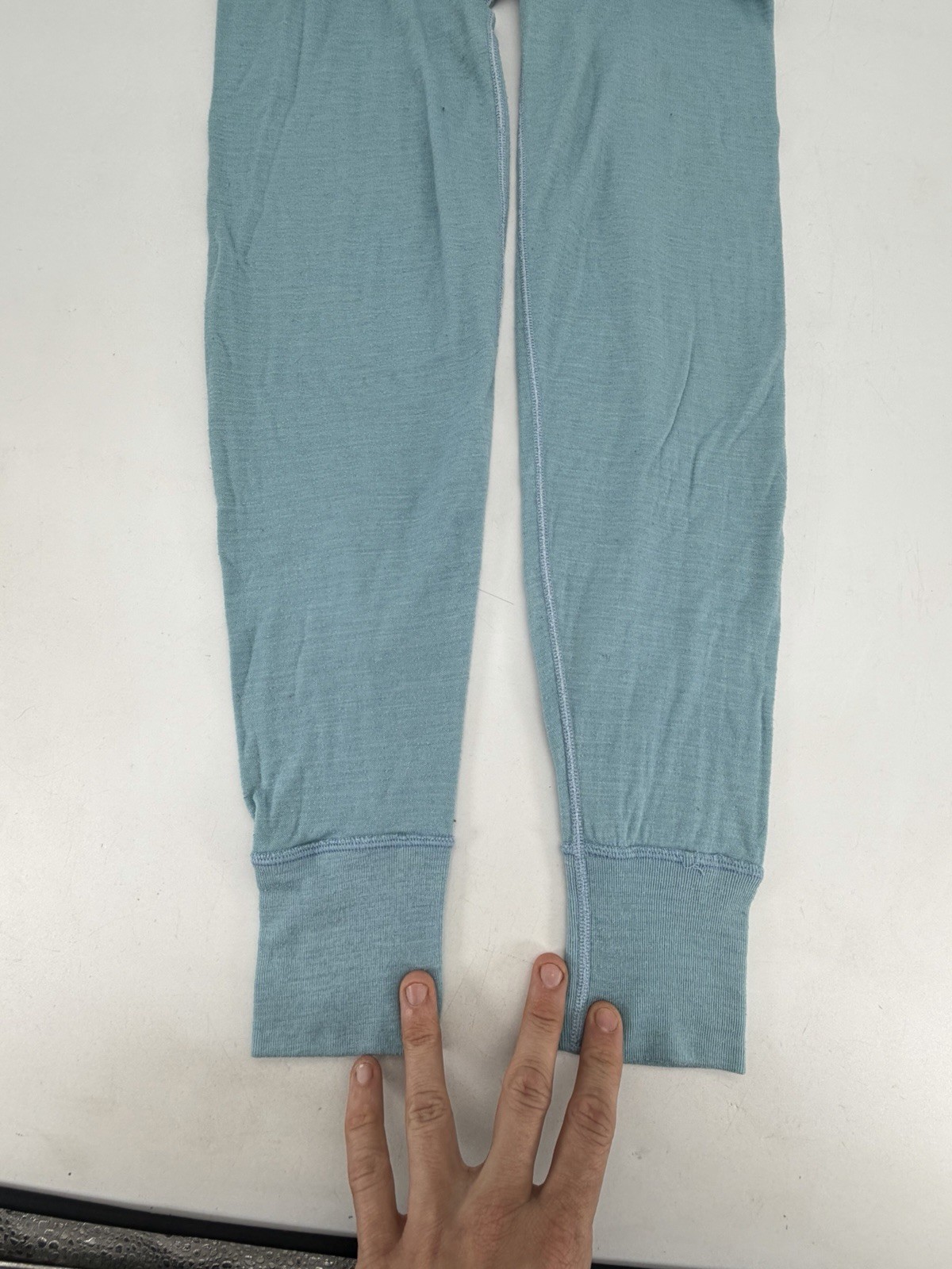 Vintage Sears Winterskins Wool Blend Thermal Base Layer Pants Size Large 40-42