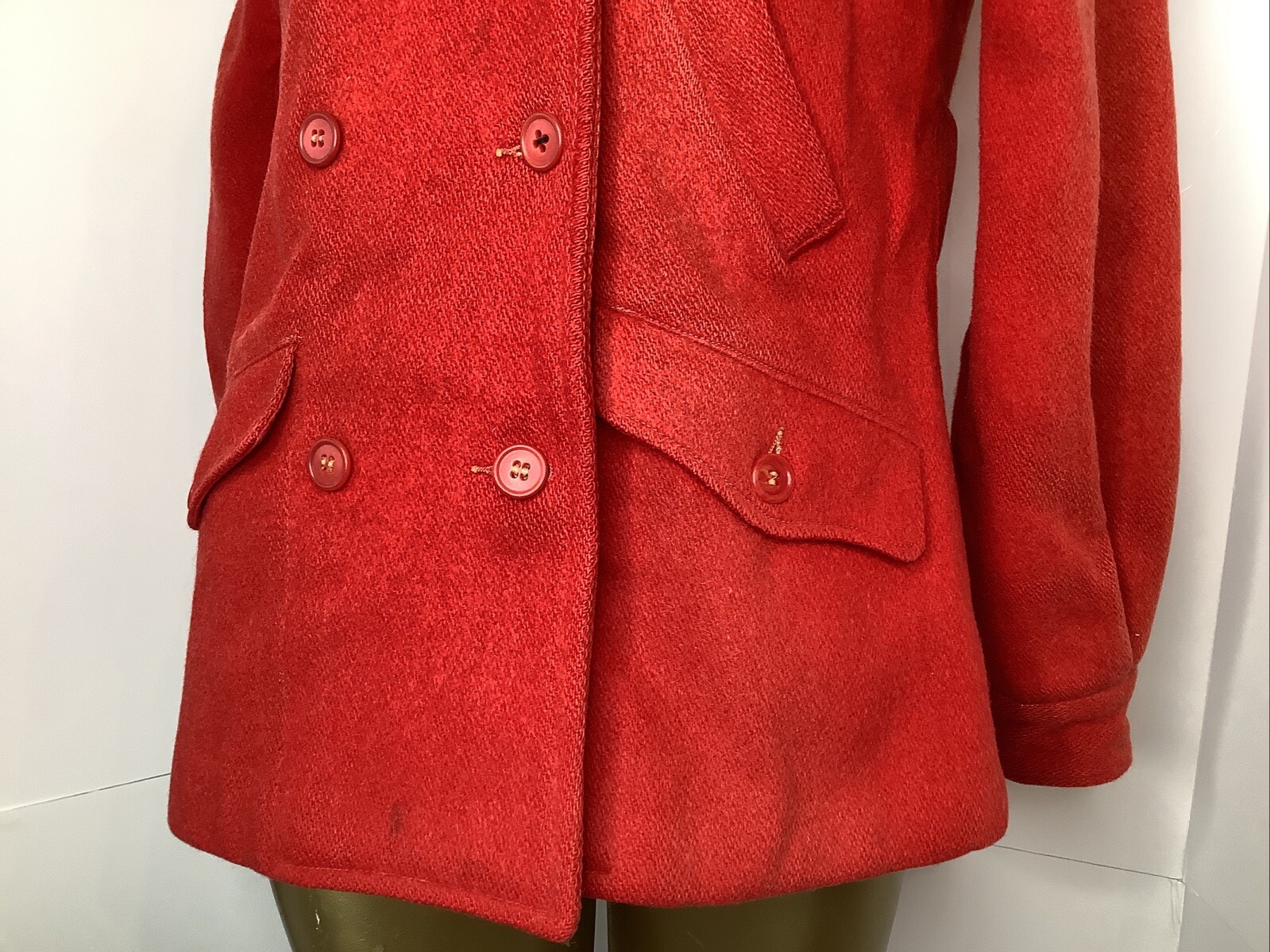 Vintage 1940‘s White Stag Wool Jacket Westwools Red