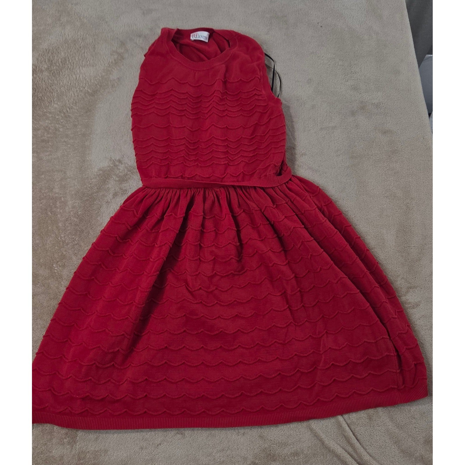 Red Valentino Spa Mini Dress Women Size Small Preppy Party Cocktail Clubbing